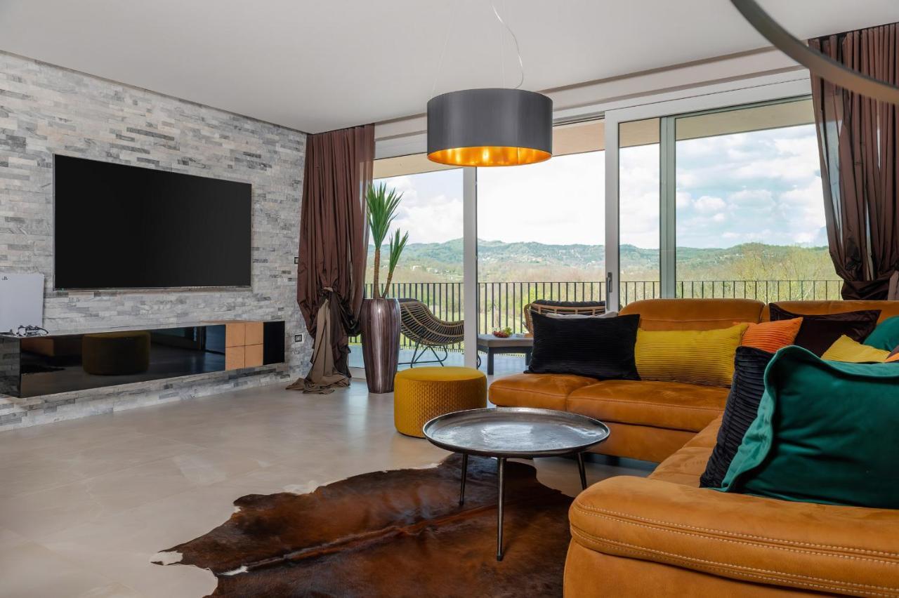 Luxury Villa Santa Cruz With Xl Pool And Jacuzzi Potpićan Dış mekan fotoğraf